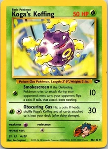 Koga's Koffing (48) Uncommon Gym Challenge 048/132 MP - Bild 1 von 2