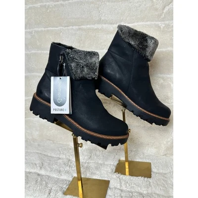 Bota al tobillo Baretrap 8 M Westry de piel sintética cómoda suela ortopédica moto de moda  Foto 1 de 4