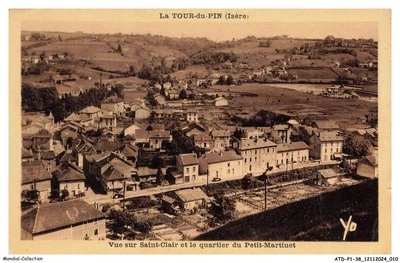 ATDP1-0006-38 - El - Vista Sur st . Clair Y Barrio De Pequeño M - Imagen 1 de 2