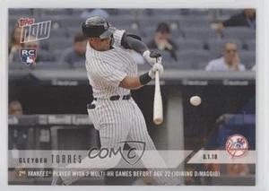 2018 Topps Now /1494 Gleyber Torres #542 Rookie RC - Picture 1 of 4