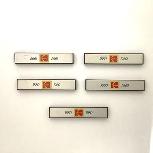 KODAK COMPANY LOGO 100th ANNIVERSARY 1880-1980 Magnets Vintage Centennial - Picture 1 of 6