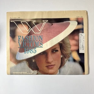 W Magazine - May 31 - June 7, 1985 - Vintage Fashion / Style - Rare - Picture 1 of 9