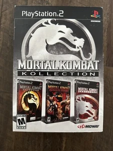 mortal kombat collection ps2 - Picture 1 of 7