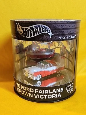 Lata de aceite Hot Wheels 2003 Ford Fairlane Crown Victoria Custom Cruiser nueva en paquete🔥 Foto 1 de 4