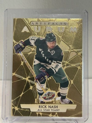 2025-26 Artifacts Rick Nash Aurum All-Star Greats 1:240 SSP Unscratched #44 - Image 1 of 2