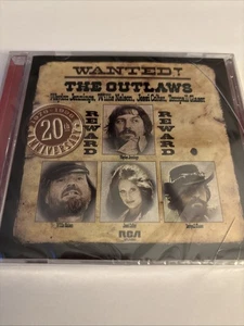 Wanted! The Outlaws CD New Sealed Waylon Jennings Willie Nelson Jessie Colter - Imagen 1 de 5