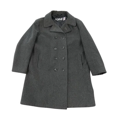 Abrigo De Colección Schott Pea Para Hombres 46 Gris Melton Lana Clásica Hecho en EE. UU. Foto 1 de 4