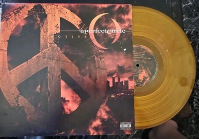 A PERFECT CIRCLE EMOTIVE 2x LP *RARE* ORANGE VINYL LIMITED 2005 US 1st PRESS !! - Image 1 of 3