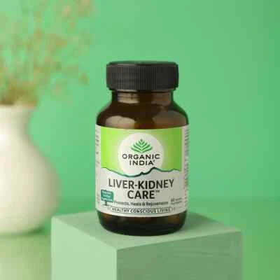 100% Ayurvédico Orgánico India Hígado Riñón 60 Cápsulas Foto 1 de 4