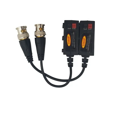 5 MP Tool Less Passive Video Balun UTP Cat5 / Cat6 CCTV via Network Cabling - Image 1 of 4