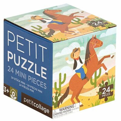 Petit Collage Puzzle, Cowboy ~ 2 for $15 Sale...