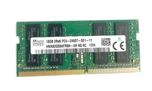 Genuine Hynix 16GB 2Rx8 PC4-2400T DDR4 SODIMM Laptop Memory HMA82GS6AFR8N-UH - Picture 1 of 1