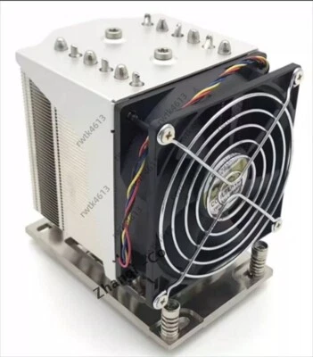 TR4 SP3 Cooler Fan 6 Copper Pipes 3800 rpm for AMD Threadripper EPYC CPU TDP280W - Image 1 of 3