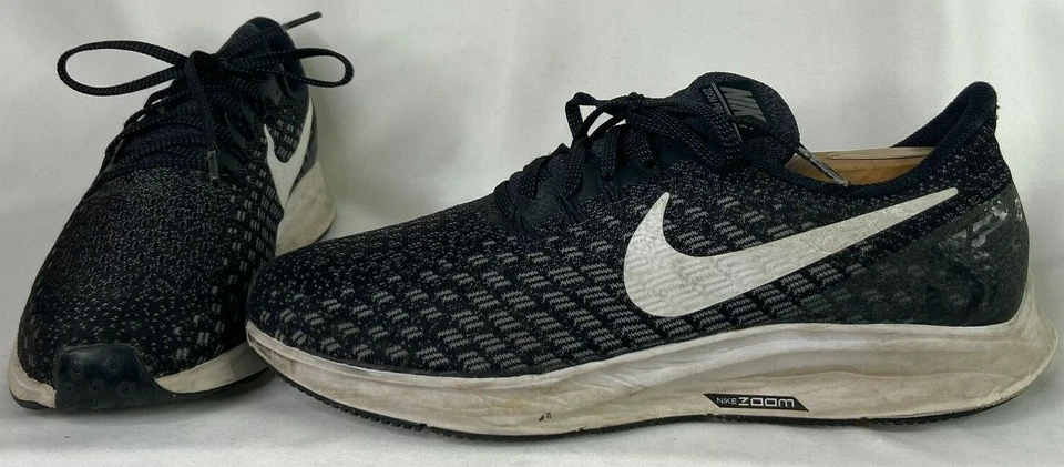 Nike Air Zoom Pegasus 35 TB Men's Running Shoes AO3905 001 Black White Grey - Image 1 of 4