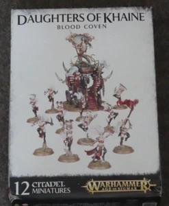 Games Workshop Warhammer Age of Sigmar Daughters of Khaine Blood Coven New NIB - Picture 1 of 3