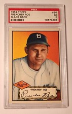 1952 Topps #66 Preacher Roe PSA 5 EX Brooklyn Dodgers, Black Back, Free Shipping