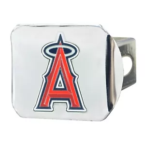 Cubierta de enganche de metal cromado Fanmats MLB Los Angeles Angels 3D color - Imagen 1 de 2