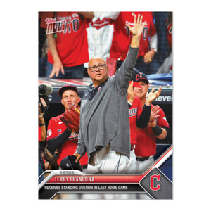 Terry Francona Standing Ovation - 2023 MLB TOPPS NOW Card 928 Presale