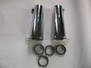 2007 KAWASAKI VULCAN 1500 VN1500 Chrome Fork Covers - Picture 1 of 3
