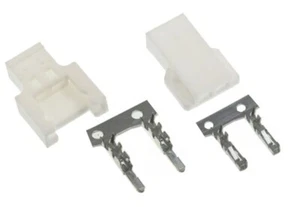 Juego de 30 terminales de crimpado de conector de batería de radiocontrol de 2 pines para piezas de helicóptero Walkera Losi - Imagen 1 de 6