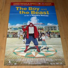 The Boy And The Beast Poster Ebay