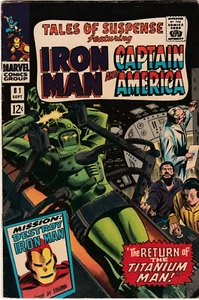 TALES OF SUSPENSE #81 - 1966 - TITANIUM MAN - SILVER AGE - MARVEL - Picture 1 of 2