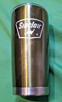 Sinclair Oil and Gas Promo Vacuum Insulated 20oz Stainless Steel Travel Tumbler - Image 1 of 4
