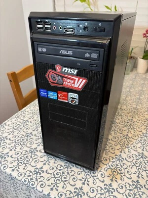 Budget Gaming Desktop PC; MSI GTX 1050 Ti GPU; Intel Core i5 Quad-Core Processor - Image 1 of 4