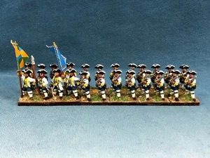 15 mm Siete Años Guerra Pintado Ejército de Módena Infantería Frignano AR4 - Imagen 1 de 10
