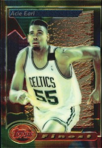 1993-94 Topps Finest Basketball #24 Acie Earl RC