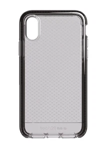 Tech21 Evo Check Flex Shock Case for Apple iPhone XR Smokey Black - Picture 1 of 2