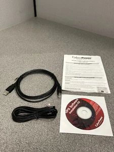 CyberPower Smart App LCD UPS Series OR1000LCDRM1U Manual + Cables ((NO UNIT)) - Picture 1 of 7