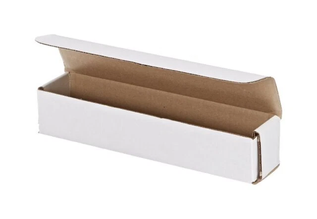 Aviditi M1522 Corrugated Mailer, 15 in x 2 in x 2 in - White (Pack of 50)