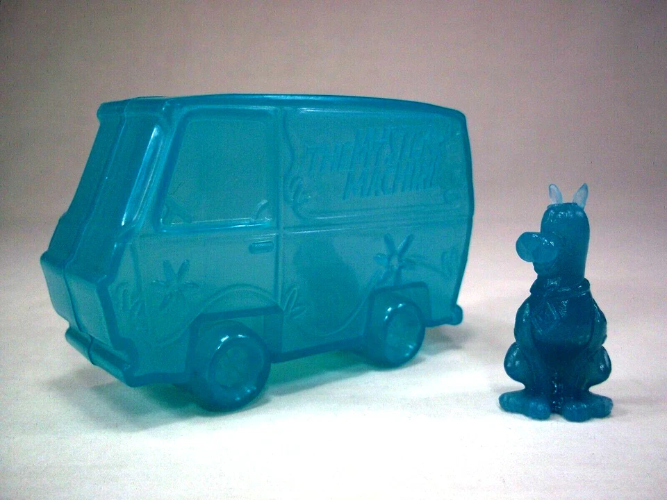 Scooby-Doo Tiny Mights Scooby Raro Azul Brilla en la Oscuridad Figura Cultura Mosca 2023 Foto 1 de 1