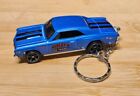 1/64 Diecast Model Car Keychain Keyrings 1967 Chevy Chevelle Ss 