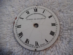 Pocket Watch Face Simpsons Brighton Ltd Queen's Ed. Brighton Swiss Made 79-9T - Picture 1 of 2