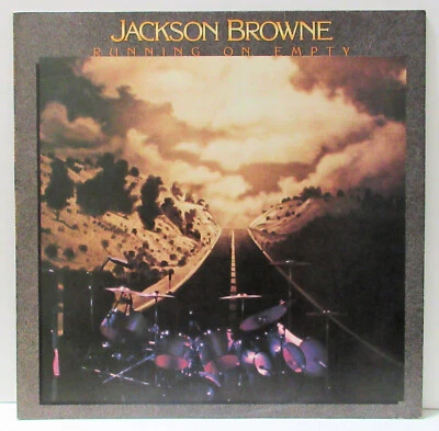 Jackson Browne Running On Empty 1977 Vinyl Record Album + Book Mint - Image 1 of 4