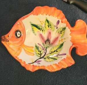 Kleines Fischschmuckstück / Seifenschale Portugal - Bild 1 von 4