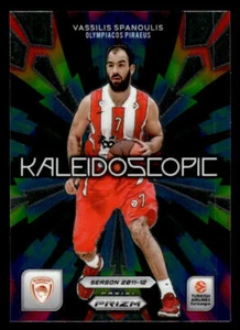 Vassilis Spanoulis 2023-24 Panini Prizm Euroliga #9 Caleidoscópico - Imagen 1 de 2