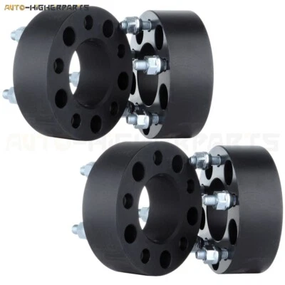 For 1998-2015 Toyota Tacoma Honda Accord 4 Pcs 2" 5x114.3 Studs Wheel Spacers - Image 1 of 4