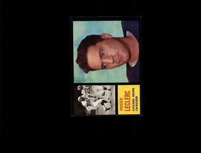1962 Topps 19 Roger LeClerc RC EX #D686773 - Image 1 of 2