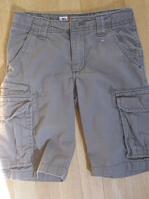 LEE -  BOYS - TAN CARGO Shorts - SIZE 8 RELAXED Regular - Imagem 1 de 4