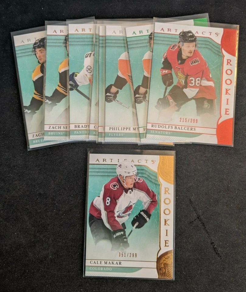 2019-20 UD Artifacts Rookie RC Emerald Copper Ruby Silver *Pick from List* - Image 1 of 1