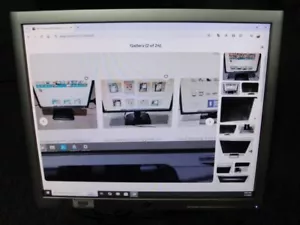 HP Compaq LA1956x Rotating Monitor With VGA & Power Plug Serial # CNC218Q2Y0 - Picture 1 of 21