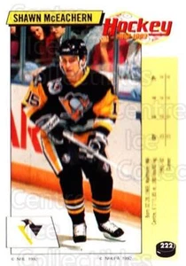 1992-93 Panini Stickers #222 Shawn McEachern - Picture 1 of 1
