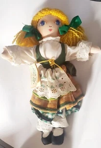 Goldilocks Handcrafted Cailian Doll Ireland,Painted Face,RARE Folklore ๐ - Picture 1 of 10