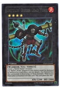 YUGIOH Battlin' Boxer Warrior Deck Complete 41 - Cards - Picture 1 of 1