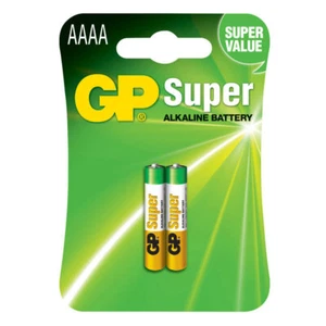 GP GPPCA025A001 AAAA Super Alkaline Batteries (Pack 2) - Picture 1 of 1