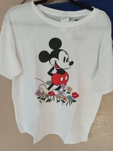 Mickey Mouse Shirt Flowers Freeze New York Disney Extra Large - Bild 1 von 3