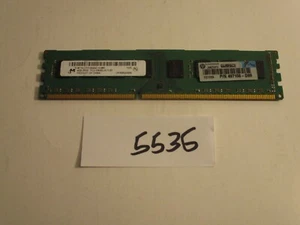 Micron 4GB MT16JTF51264AZ-1G4M1 PC3-10600 1333Mhz DDR3 DESKTOP MEMORY RAM (5536) - Picture 1 of 2